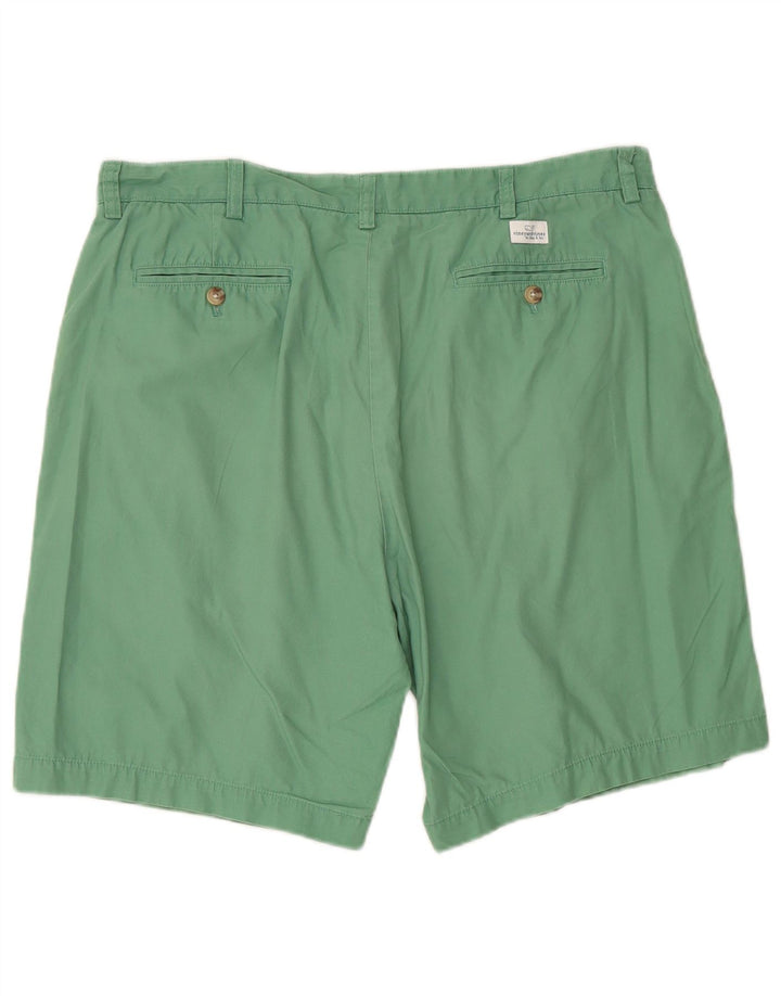 VINEYARD VINES Mens Chino Shorts W38 XL Green Cotton