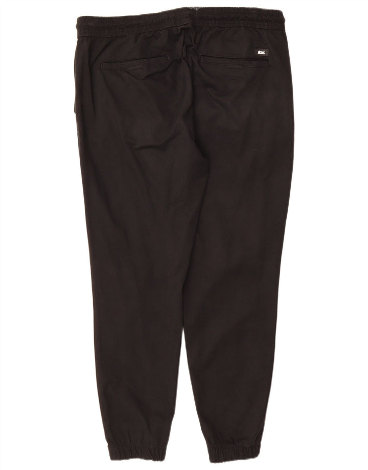 Zara Mens Tracksuit Trousers Joggers XL  Black