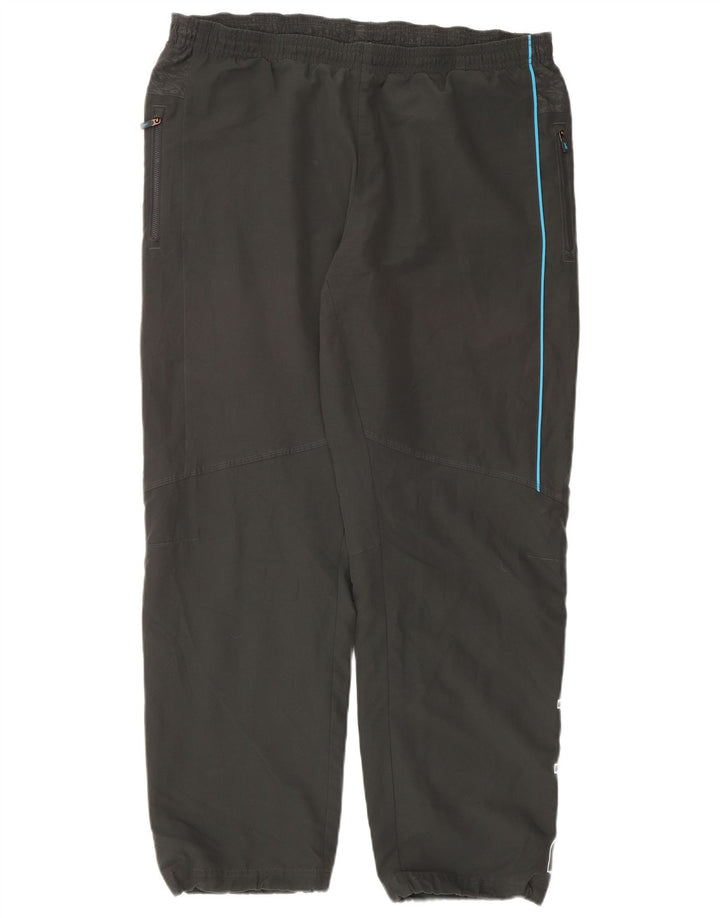 Reebok Mens Graphic Tracksuit Trousers XL  Grey