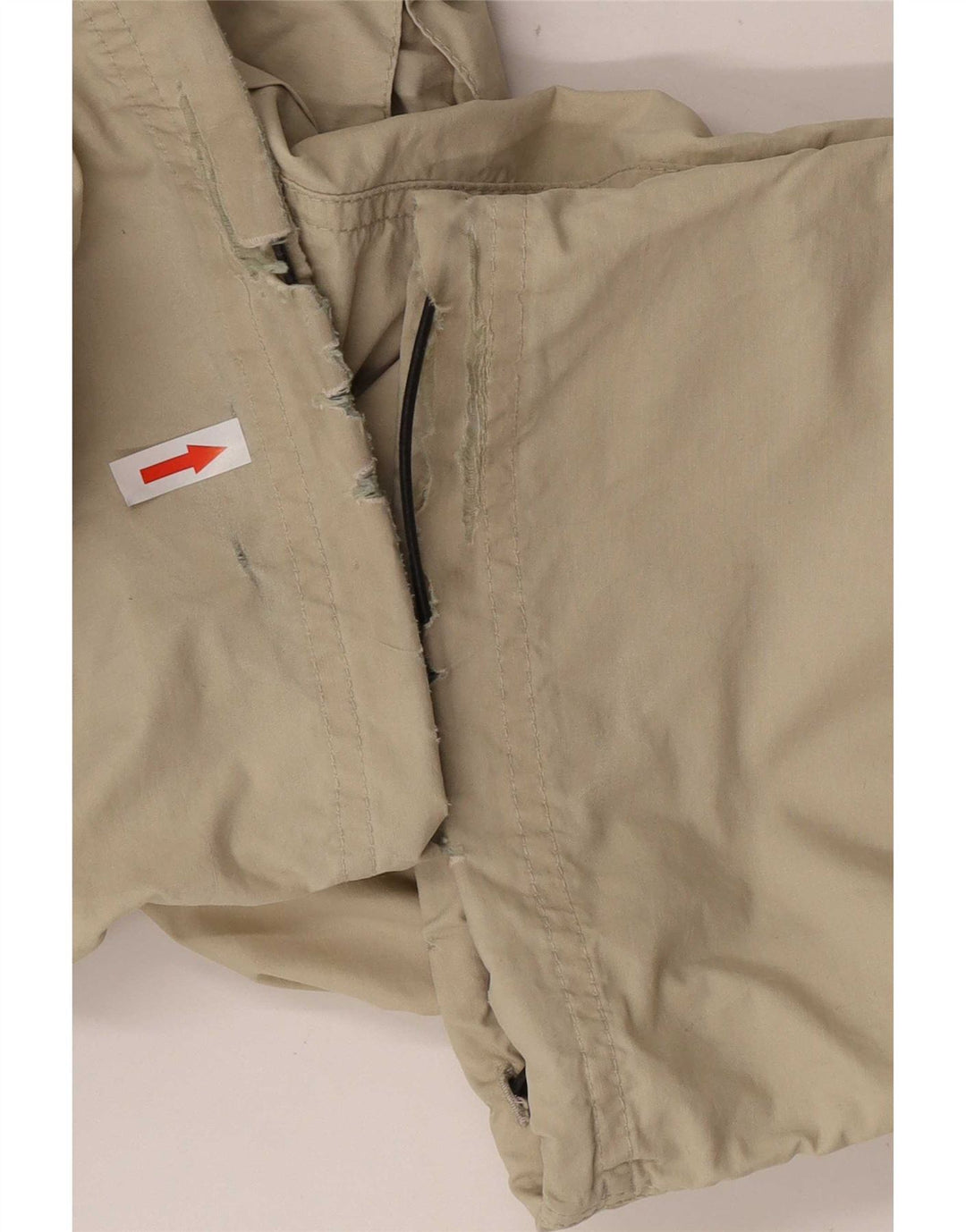 Marks & Spencer Mens Straight Cargo Trousers W36 L31 Beige Cotton