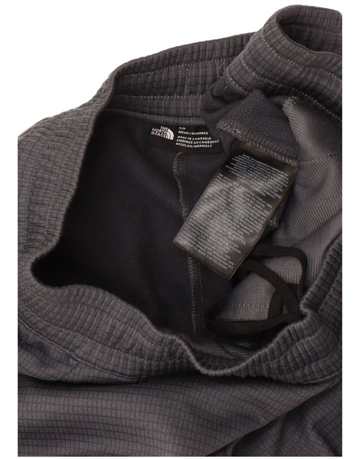 The North Face Mens Tracksuit Trousers Joggers Small Grey Colourblock