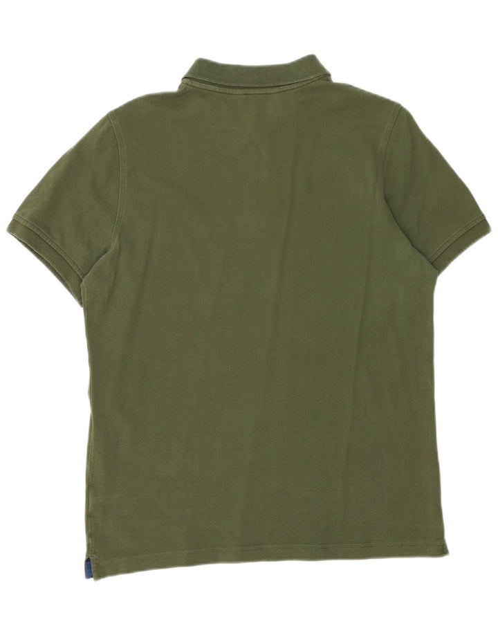 K-WAY Mens Polo Shirt Large Green