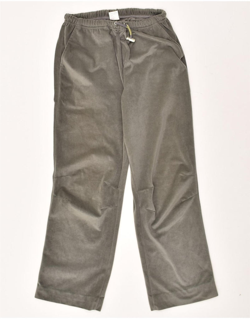 DIADORA Womens Tracksuit Trousers Small Grey Polyester | Vintage Diadora | Thrift | Second-Hand Diadora | Used Clothing | Messina Hembry 