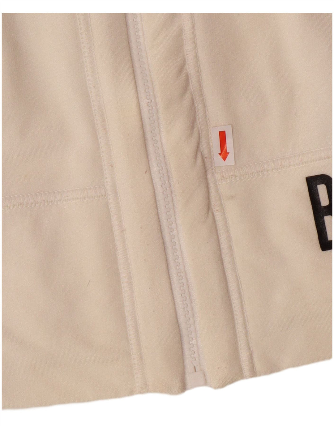 BIKKEMBERGS Girls Graphic Tracksuit Top Jacket 11-12 Years Medium White