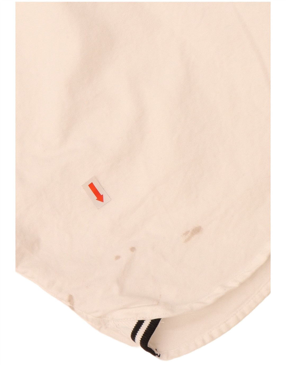 FRED PERRY Mens Shirt Medium White Cotton