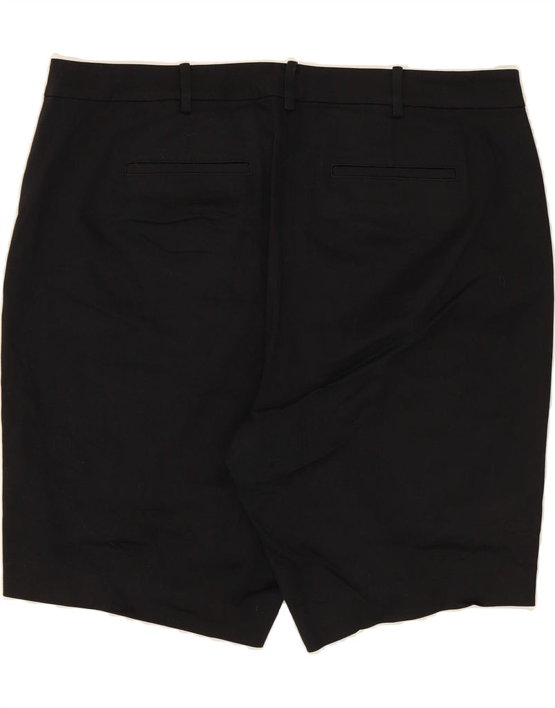 RALPH LAUREN Womens Chino Shorts US 16 2XL W40 Black Cotton Vintage Ralph Lauren and Second-Hand Ralph Lauren from Messina Hembry 