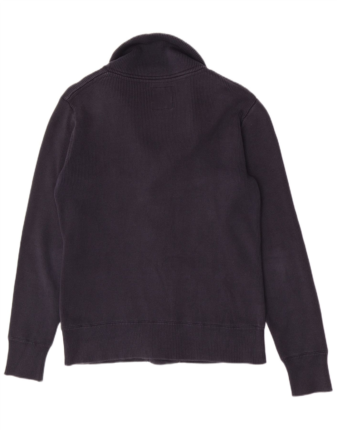 Sun68 Mens Cardigan Sweater Small Navy Blue Cotton