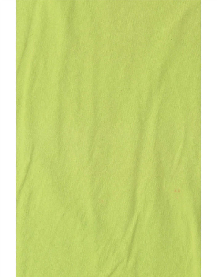 Converse Mens Graphic T-Shirt Top Medium Green Cotton