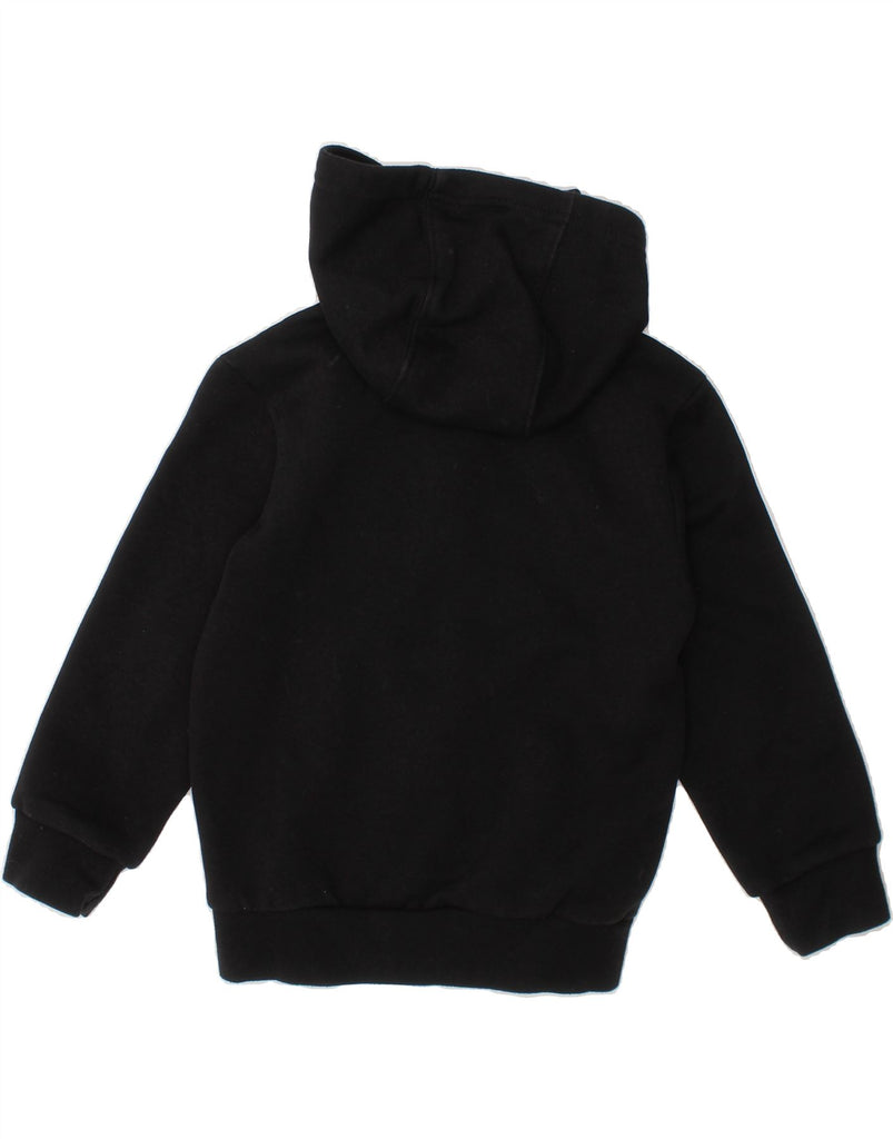 ADIDAS Boys Zip Hoodie Sweater 3-4 Years Black Cotton Vintage Adidas and Second-Hand Adidas from Messina Hembry 