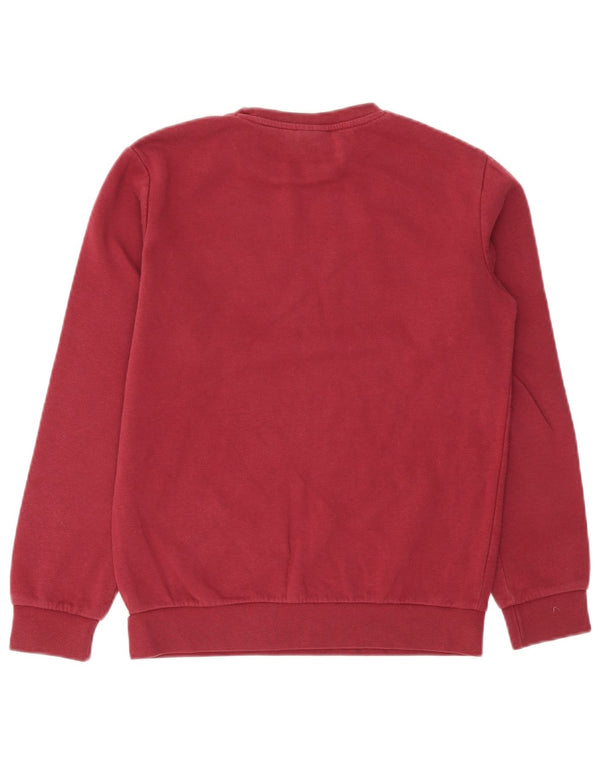 Champion Boys Graphic Sweatshirt Jumper 13-14 Years XL Burgundy