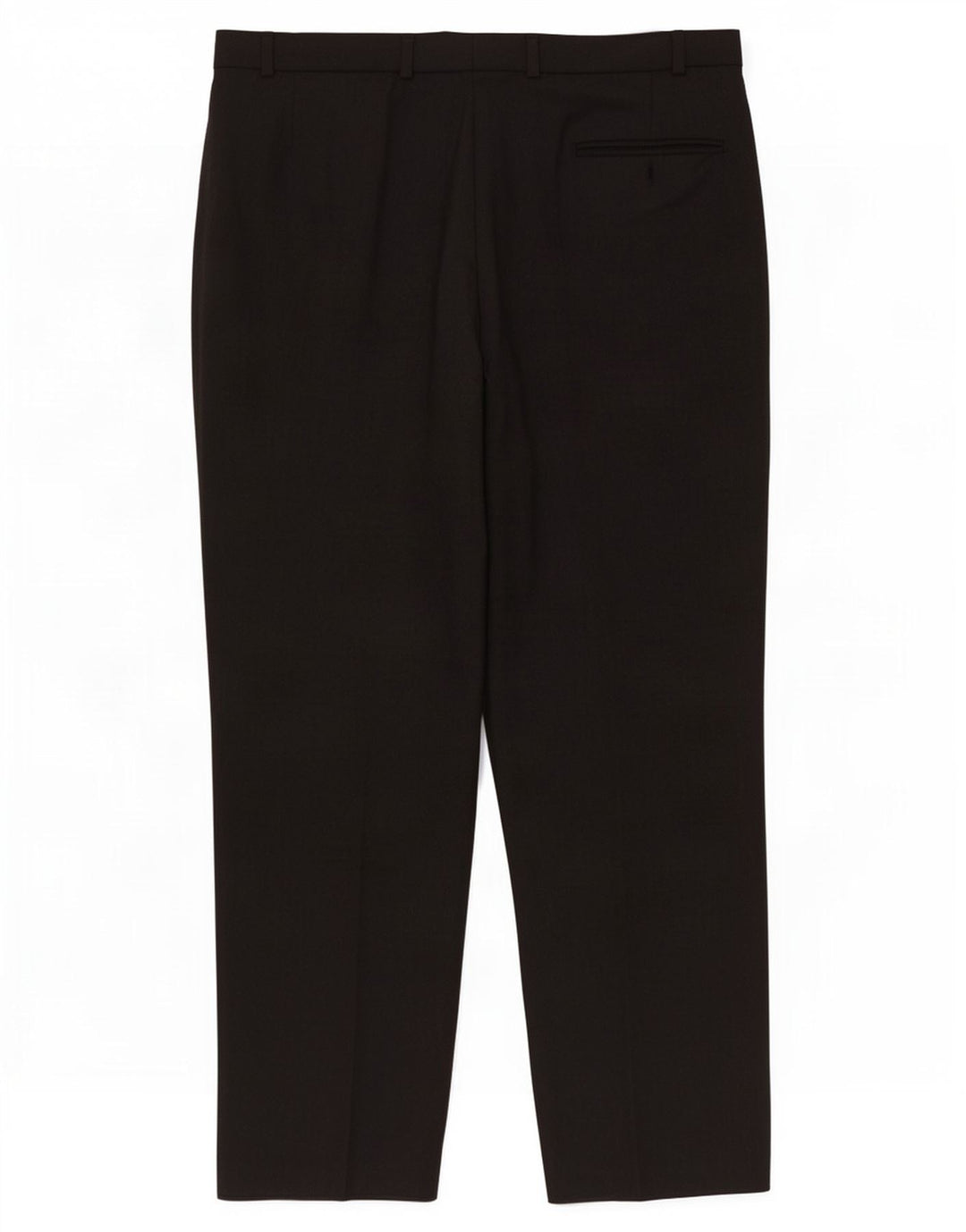 Marks & Spencer Mens Straight Suit Trousers W40 L31 Grey Wool