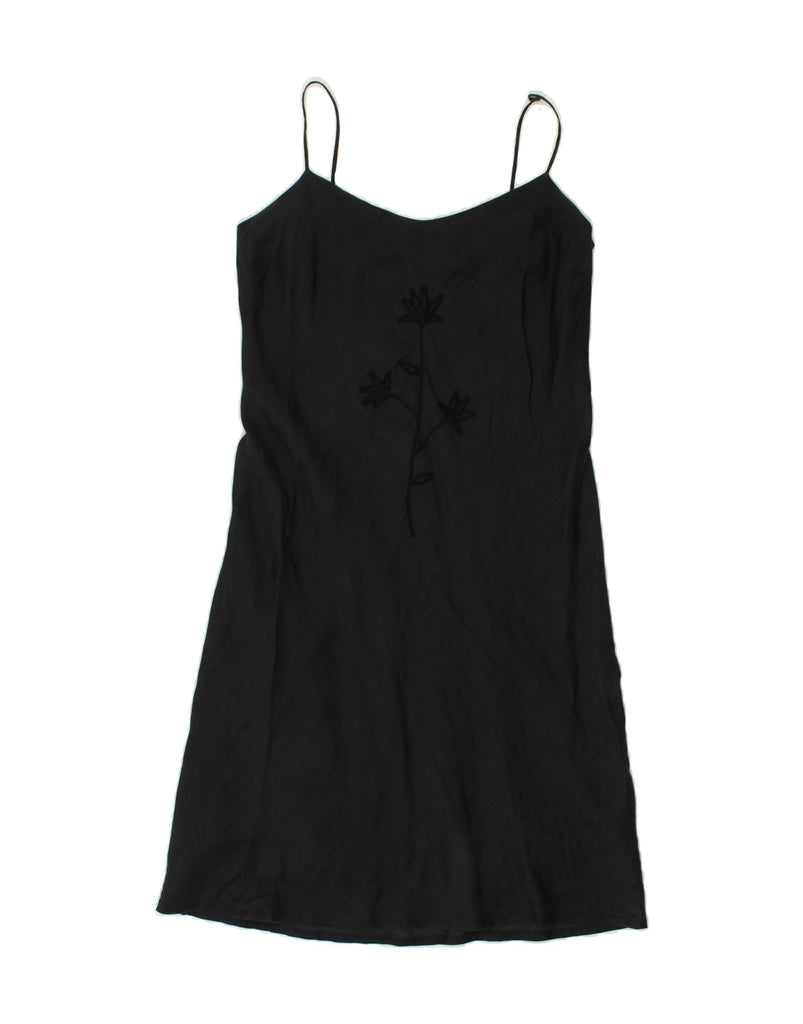 MOTIVI Womens Slip Dress UK 10 Small Black | Vintage MOTIVI | Thrift | Second-Hand MOTIVI | Used Clothing | Messina Hembry 