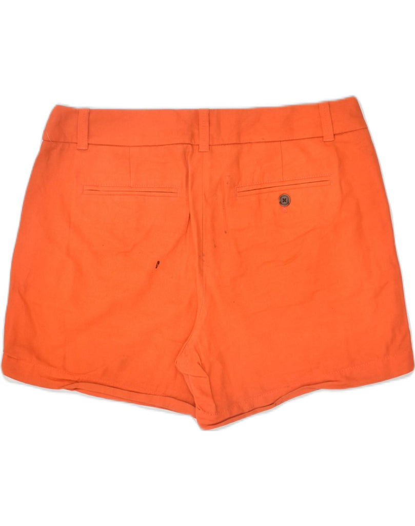 J. CREW Womens Chino Shorts US 6 Medium W32 Orange Cotton | Vintage J. Crew | Thrift | Second-Hand J. Crew | Used Clothing | Messina Hembry 