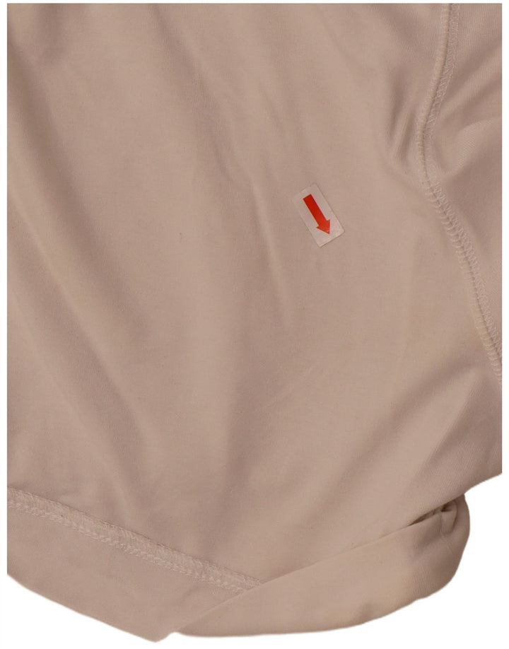 Champion Womens Heritage Fit Sport Shorts UK 12 Medium White