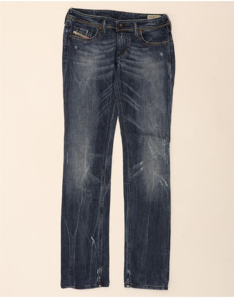 DIESEL Womens Lowky Straight Jeans W29 L34 Blue Cotton Vintage Diesel and Second-Hand Diesel from Messina Hembry 