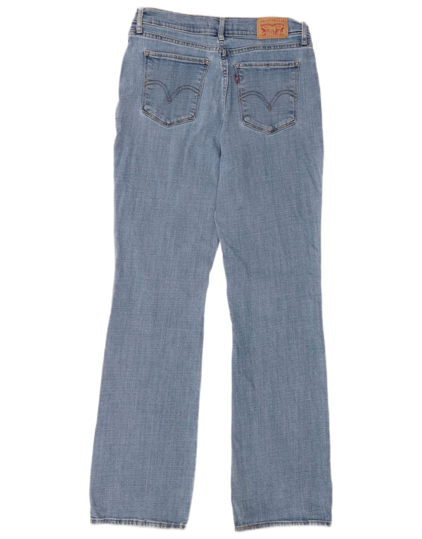 Levi's Womens Classic Bootcut Jeans W28 L32 Blue Cotton