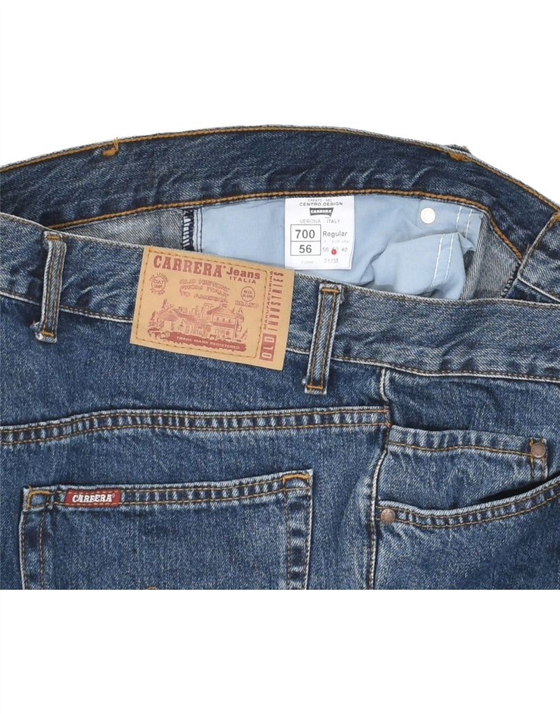 CARRERA Mens 700 Regular Slim Jeans IT 56 3XL W40 L28 Blue Cotton Vintage Carrera and Second-Hand Carrera from Messina Hembry 