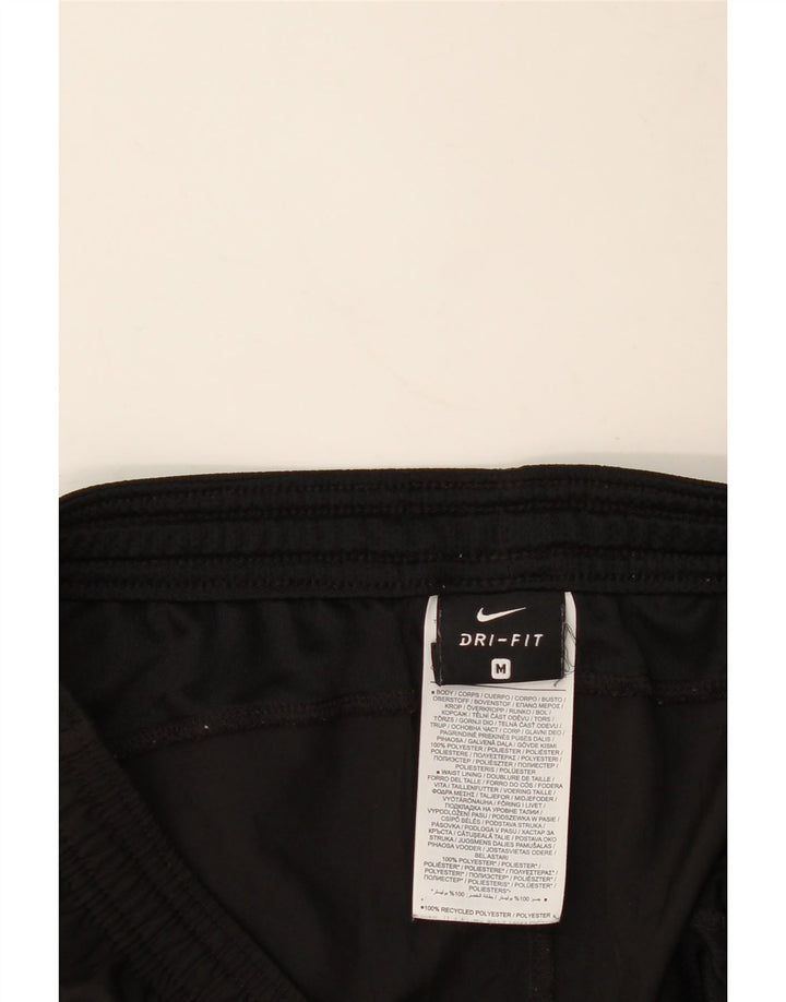 NIKE Mens Dri Fit Graphic Sport Shorts Medium  Black Polyester