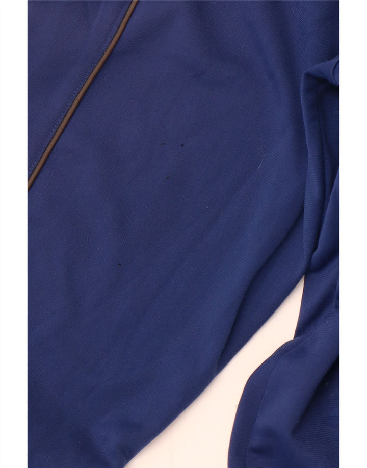 CHAMPION Mens Tracksuit Top Jacket Large Navy Blue Polyester