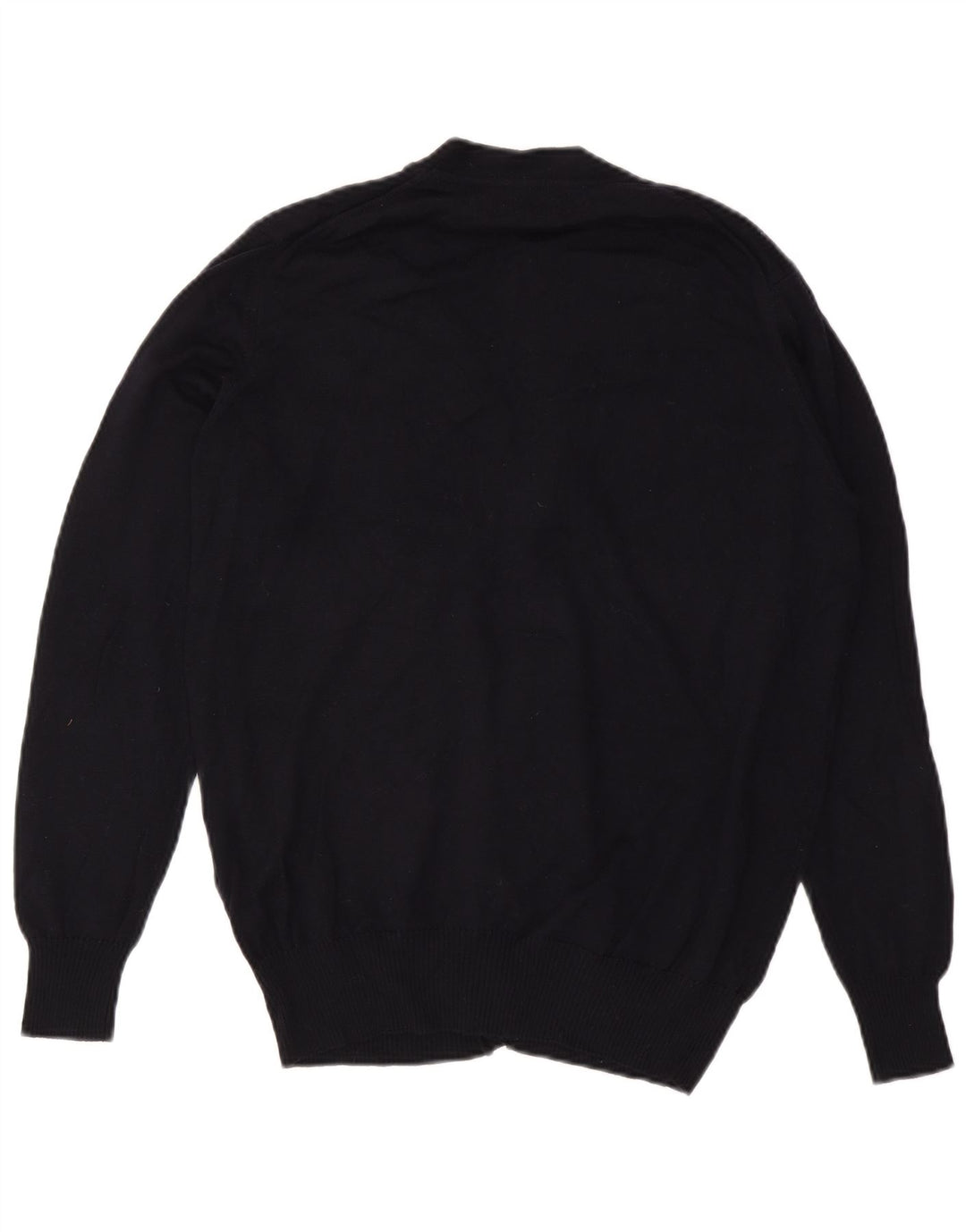 Zara Mens Cardigan Sweater XL Navy Blue