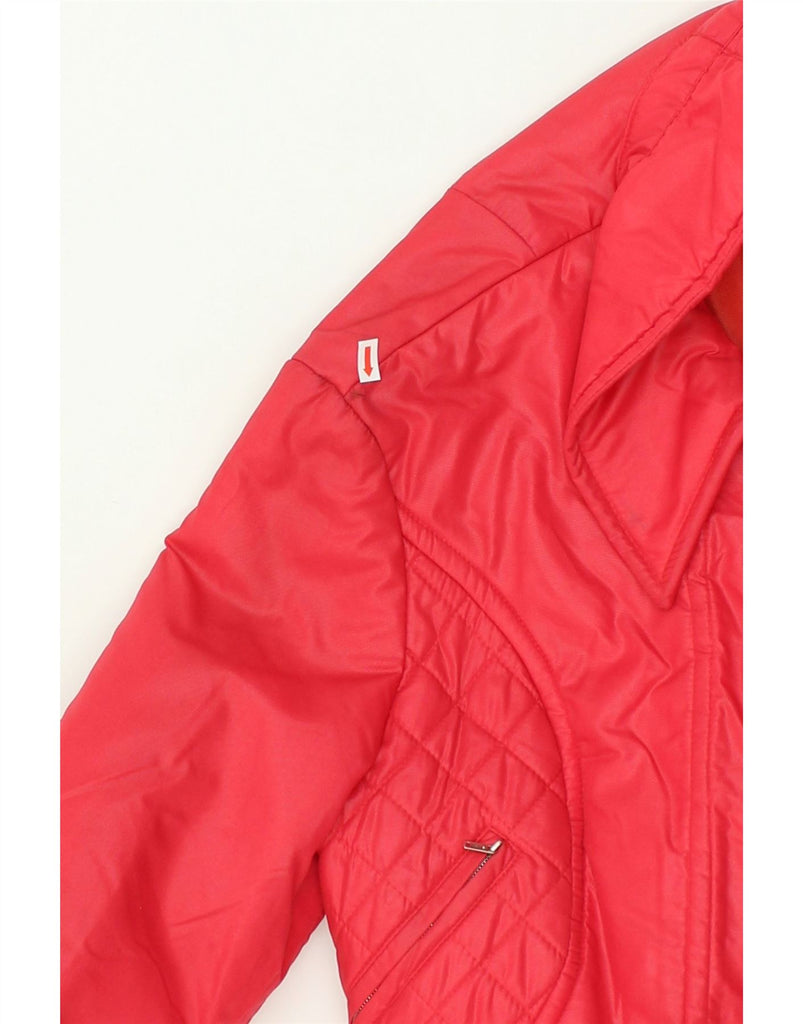 VINTAGE Womens Padded Jacket UK 14 Large Red | Vintage Vintage | Thrift | Second-Hand Vintage | Used Clothing | Messina Hembry 