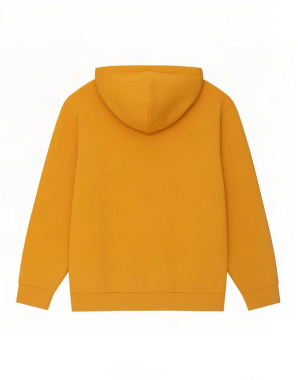 Puma Mens Hoodie Jumper Medium Yellow Cotton