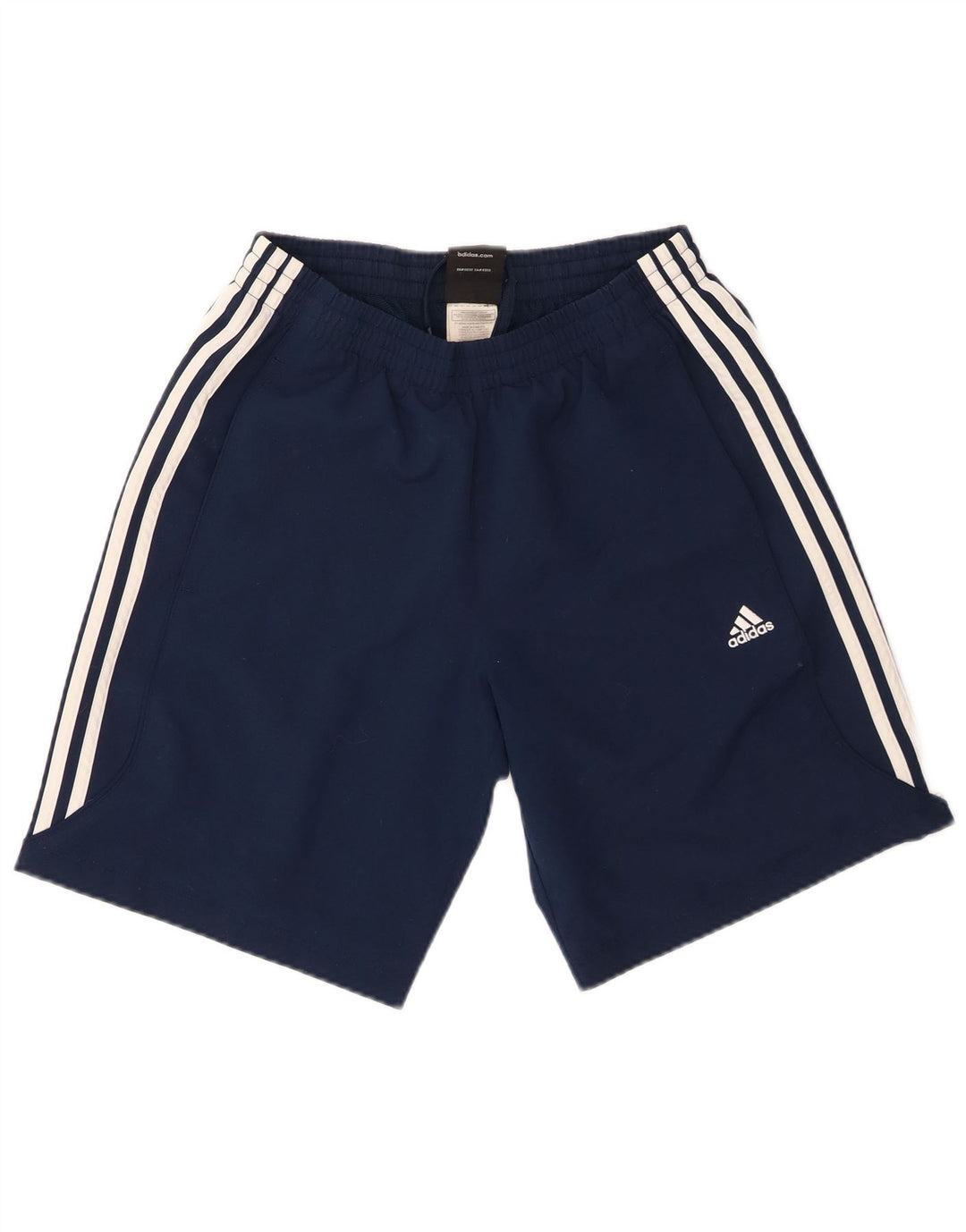 ADIDAS Mens Climalite Sport Shorts Small  Navy Blue Polyester