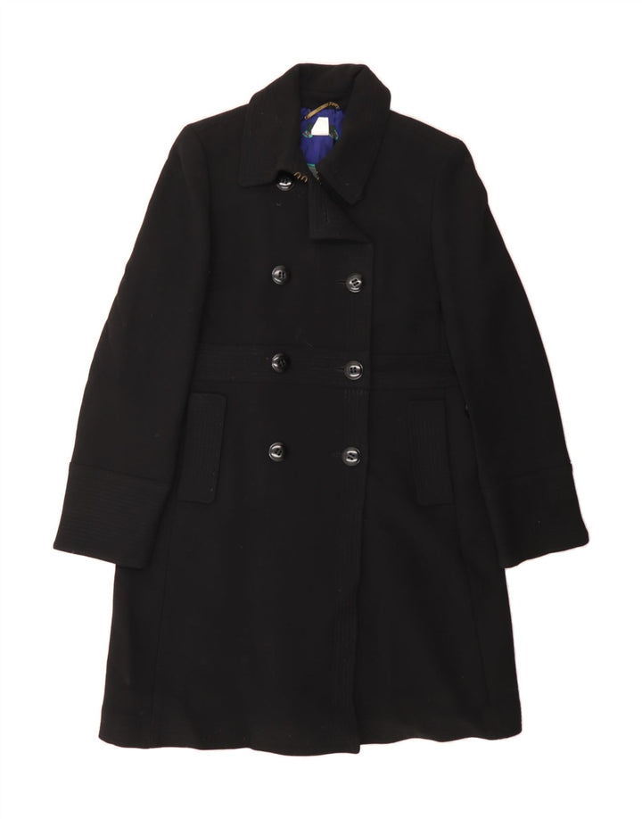 J. CREW Womens Overcoat US 10 Large Black Wool Vintage J. Crew and Second-Hand J. Crew from Messina Hembry 