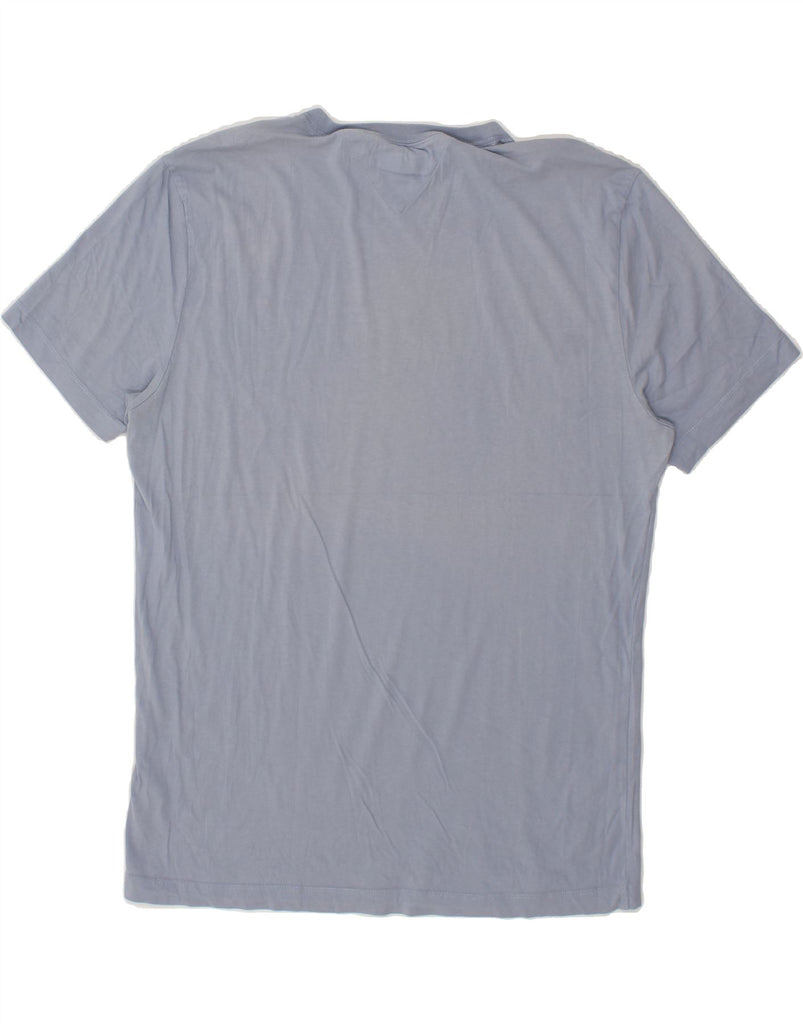 TOMMY HILFIGER Mens Graphic T-Shirt Top 2XL Blue Cotton Vintage Tommy Hilfiger and Second-Hand Tommy Hilfiger from Messina Hembry 