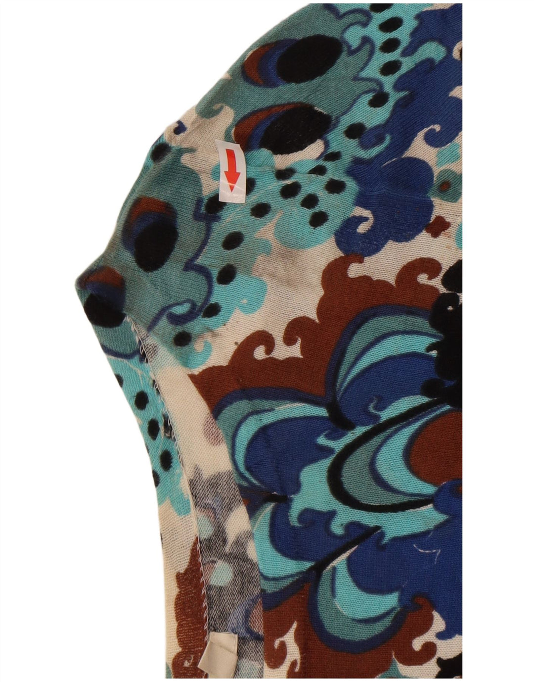 J. Crew Womens Boat Neck Jumper Sweater UK 12 Medium Multicoloured Paisley