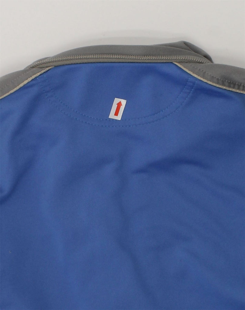 CHAMPION Boys Tracksuit Top Jacket 11-12 Years Blue Colourblock Polyester | Vintage Champion | Thrift | Second-Hand Champion | Used Clothing | Messina Hembry 