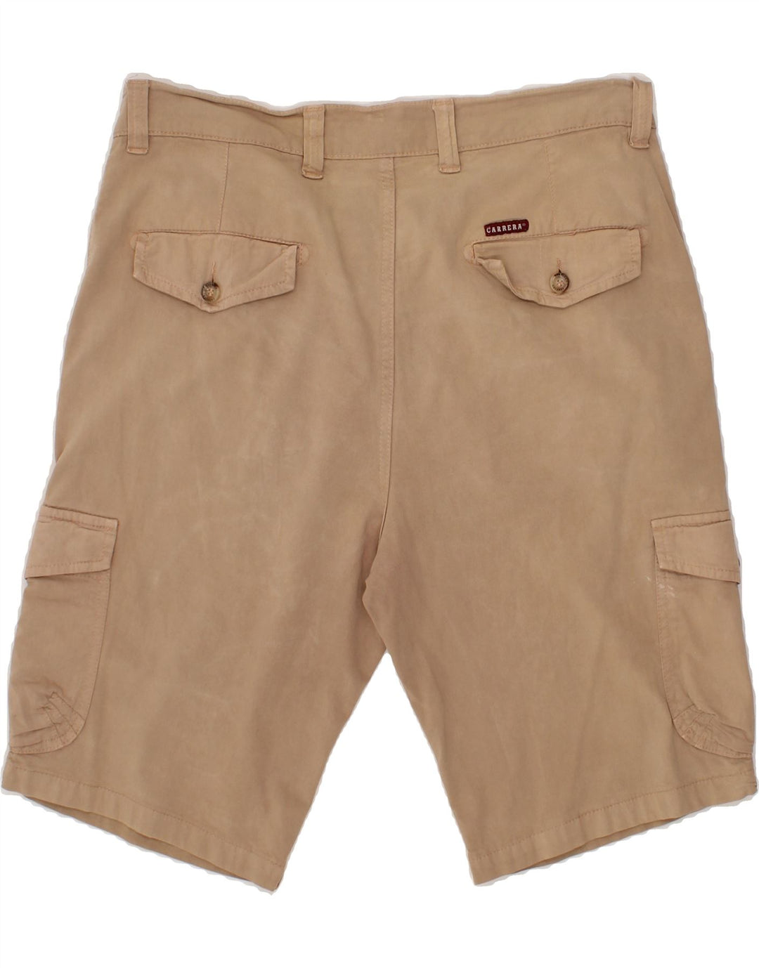 CARRERA Mens 618 Regular Cargo Shorts IT 52 XL W38  Brown Cotton Vintage Carrera and Second-Hand Carrera from Messina Hembry 