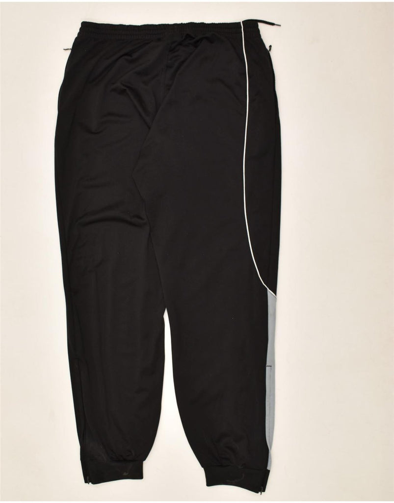 ADIDAS Mens Tracksuit Trousers Joggers UK 48/50 XL Black Colourblock | Vintage Adidas | Thrift | Second-Hand Adidas | Used Clothing | Messina Hembry 
