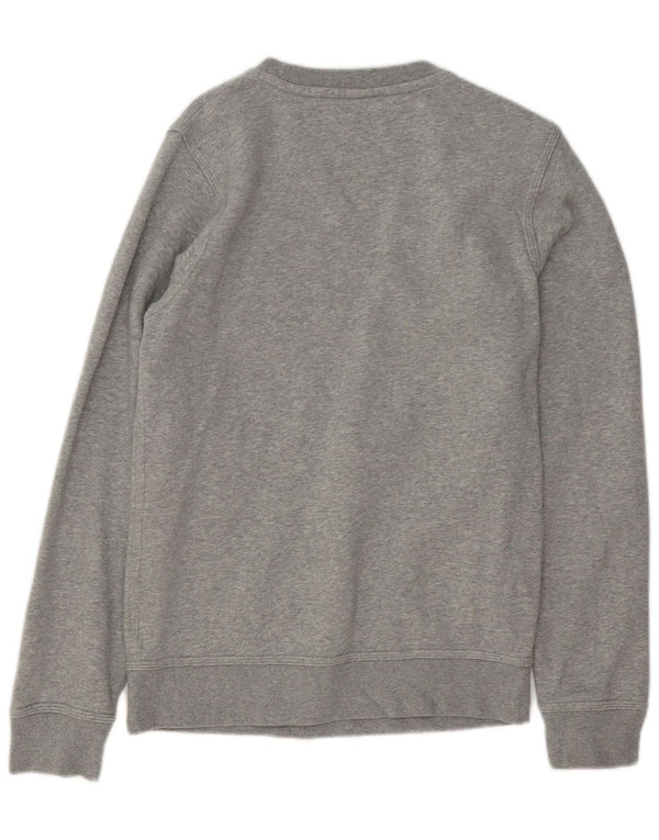 Nike Mens Sweatshirt Jumper Small Grey Flecked Cotton