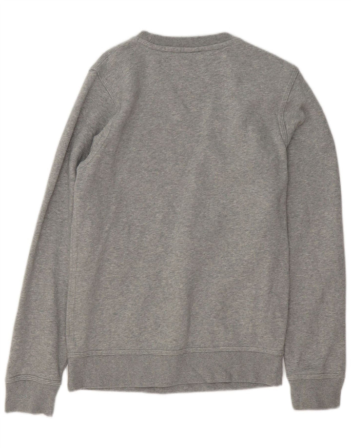 Nike Mens Sweatshirt Jumper Small Grey Flecked Cotton