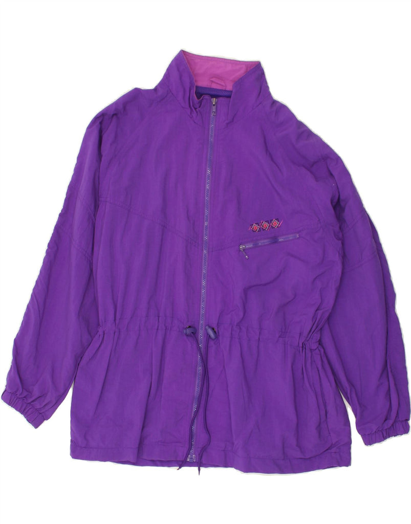 L.L.BEAN Womens Rain Jacket UK 16 Large Purple | Vintage L.L.Bean | Thrift | Second-Hand L.L.Bean | Used Clothing | Messina Hembry 