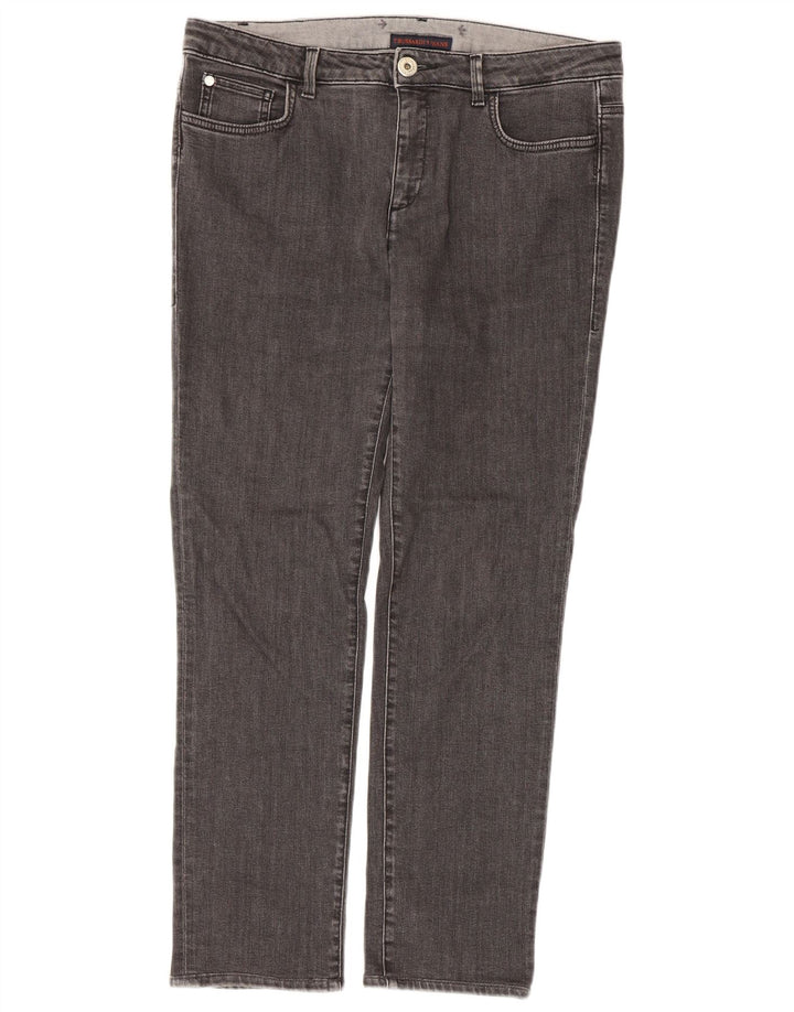 Trussardi Mens Straight Jeans W33 L26 Grey