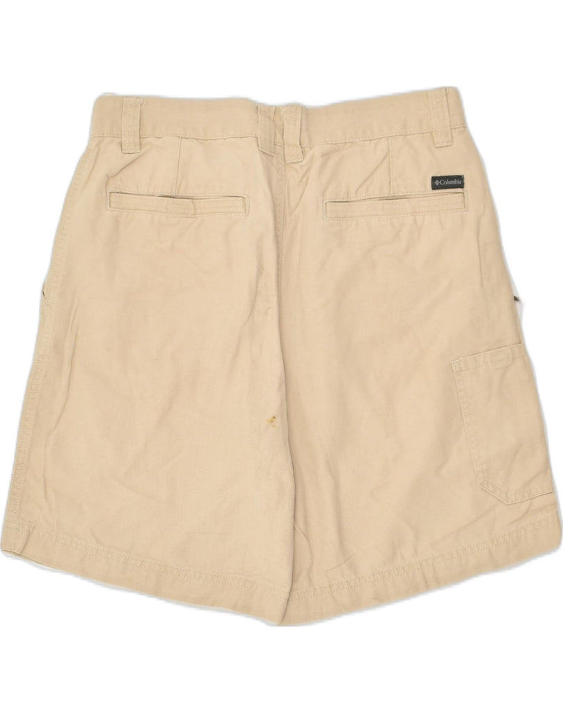 COLUMBIA Mens Chino Shorts W30 Medium  Beige Cotton | Vintage Columbia | Thrift | Second-Hand Columbia | Used Clothing | Messina Hembry 