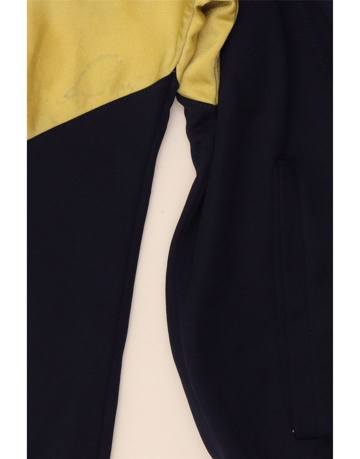 Errea Mens Graphic Tracksuit Top Jacket Large Navy Blue Colourblock