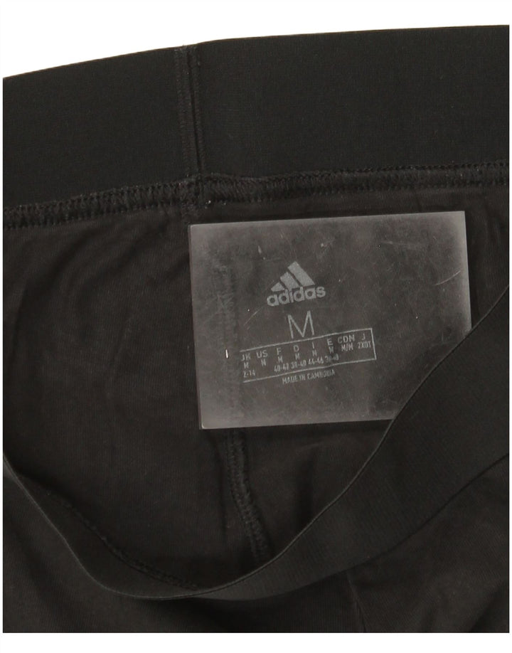 Adidas Womens Leggings UK 12/14 Medium  Black