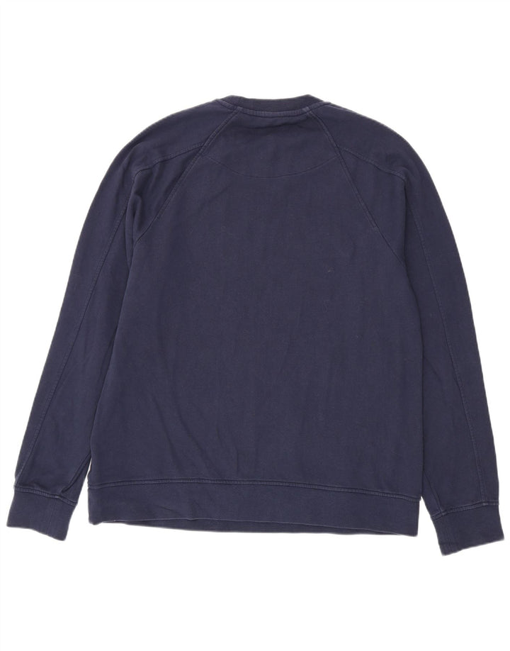 Pretty Green Mens Sweatshirt Jumper XL Navy Blue Cotton