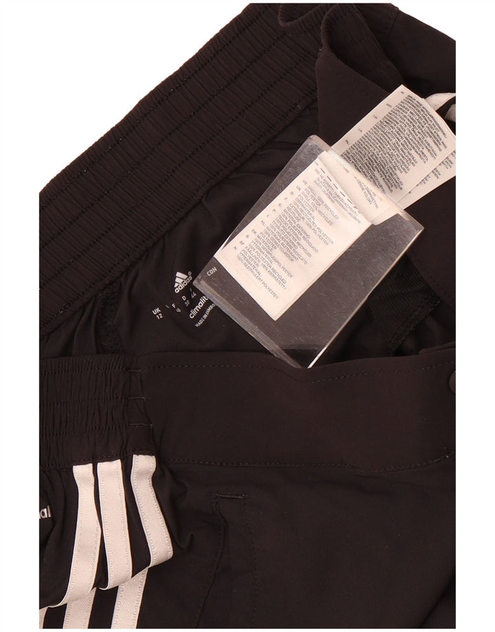 Adidas Womens Climalite Tracksuit Trousers UK 12 Medium  Black Polyester
