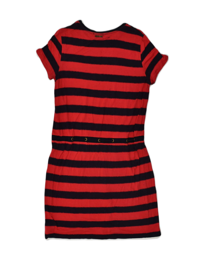 MICHAEL KORS Womens Basic Dress UK 14 Large Red Striped | Vintage Michael Kors | Thrift | Second-Hand Michael Kors | Used Clothing | Messina Hembry 