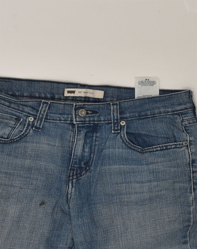 LEVI'S Womens 515 Bootcut Jeans US 6 Medium W32 L29 Blue Cotton | Vintage Levi's | Thrift | Second-Hand Levi's | Used Clothing | Messina Hembry 