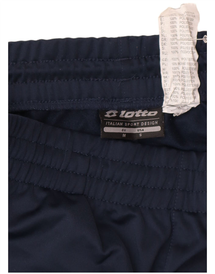 LOTTO Mens Tracksuit Trousers Small  Navy Blue Polyester