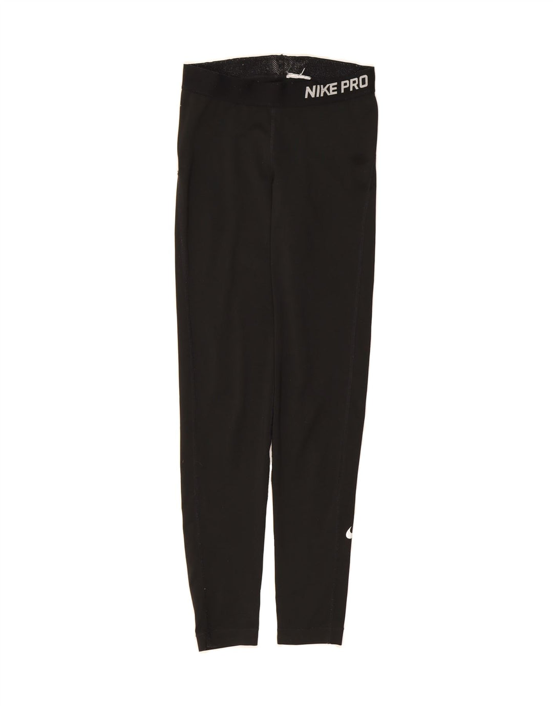 NIKE Womens Graphic Leggings UK 6 XS  Black Vintage Nike and Second-Hand Nike from Messina Hembry 