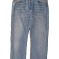 Levi's Mens 501 Straight Jeans W38 L28 Blue Cotton
