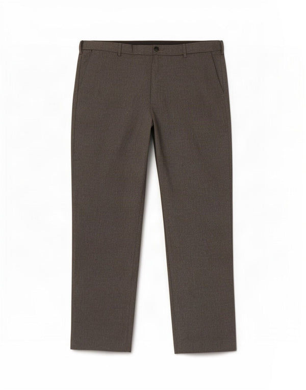 Marks & Spencer Mens Straight Regular Fit Suit Trousers W38 L31 Grey