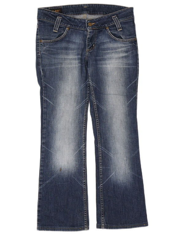 Lee Womens Leola Bootcut Jeans W30 L27 Blue Cotton