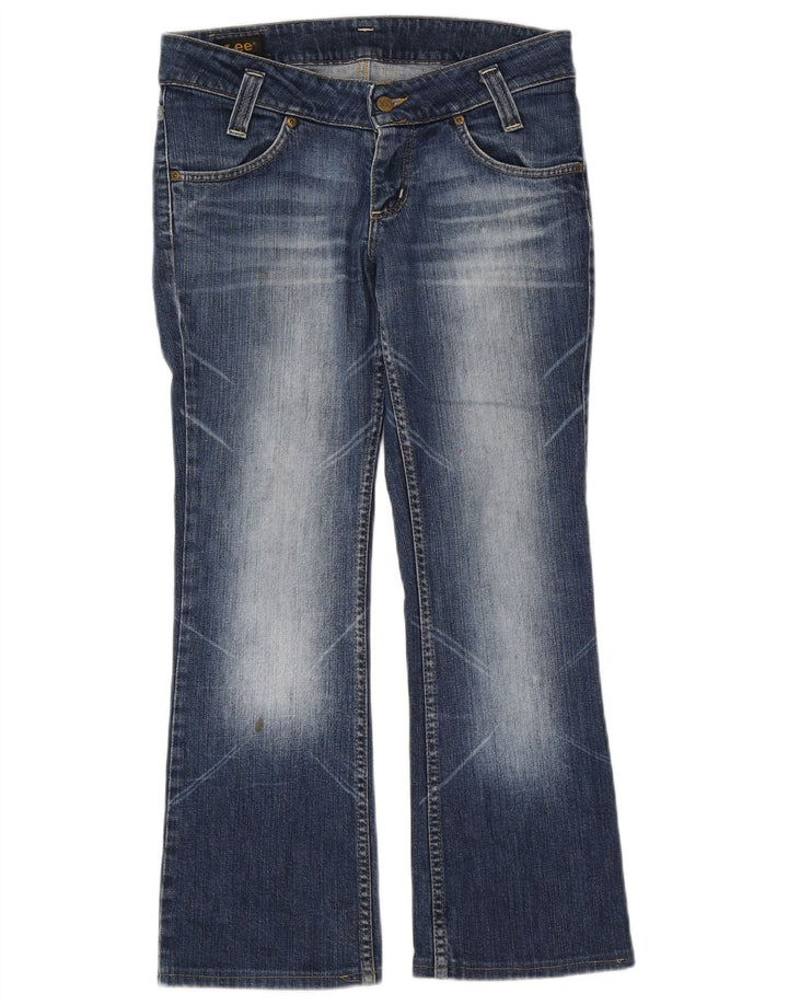 Lee Womens Leola Bootcut Jeans W30 L27 Blue Cotton